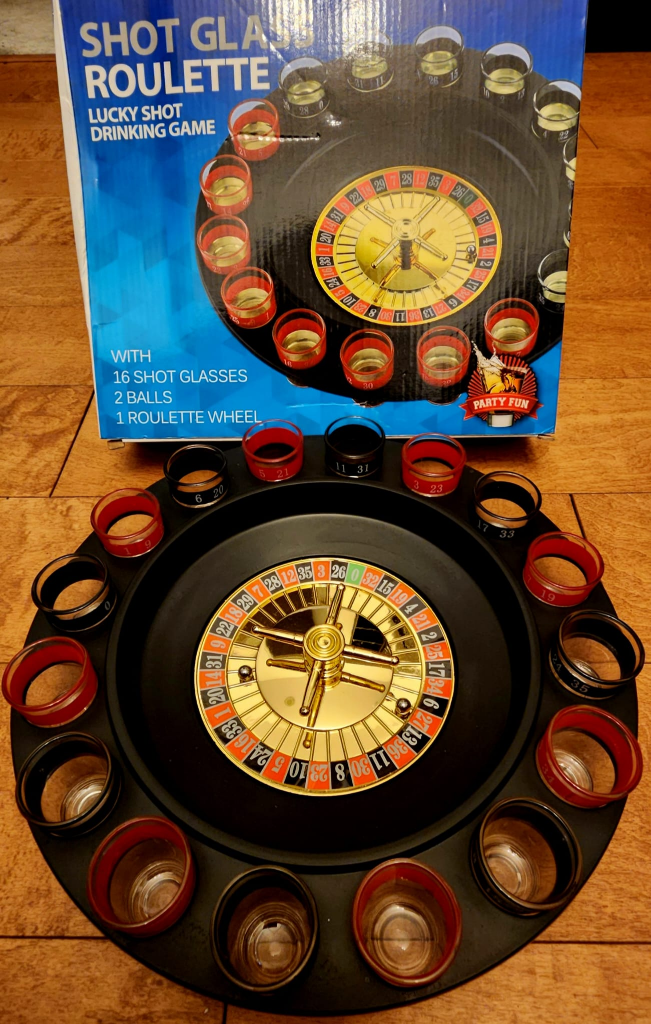 Shot Glass Roulette - Drinking Game
