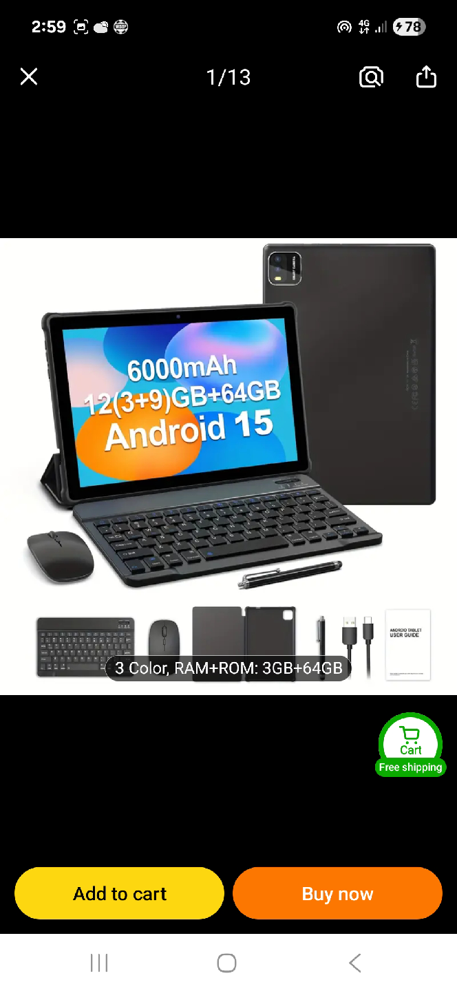 Android  15 Tablet  Computer - photo 2