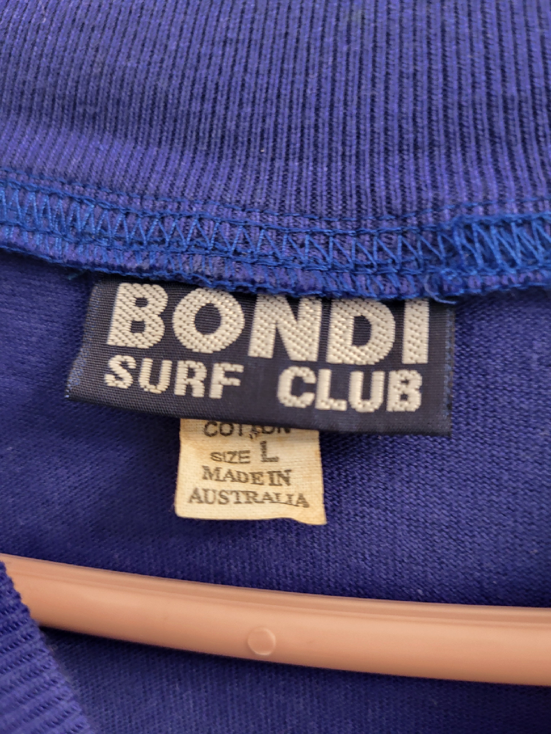 Bondi Surf Club Blue T-Shirt Size L - photo 4