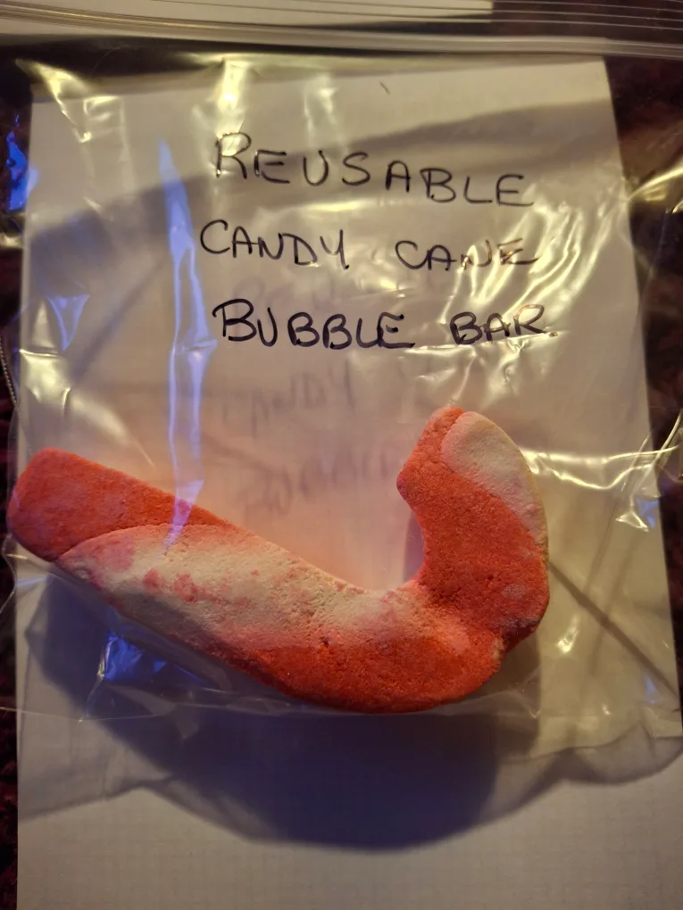 Reusable Candy Cane Bubble Bar thumbnail