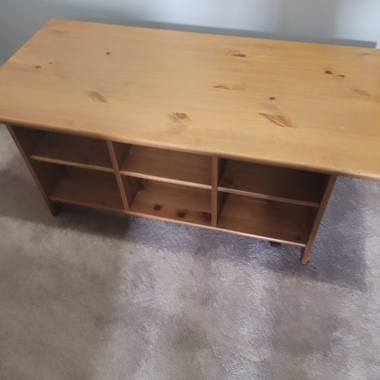 Wooden Ikea coffee table - photo 3