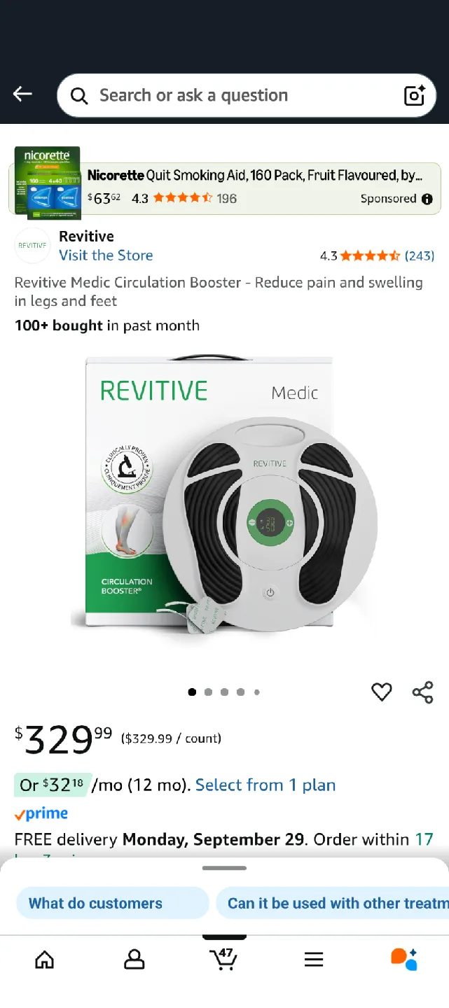 Revitive Medic Circulation Booster thumbnail