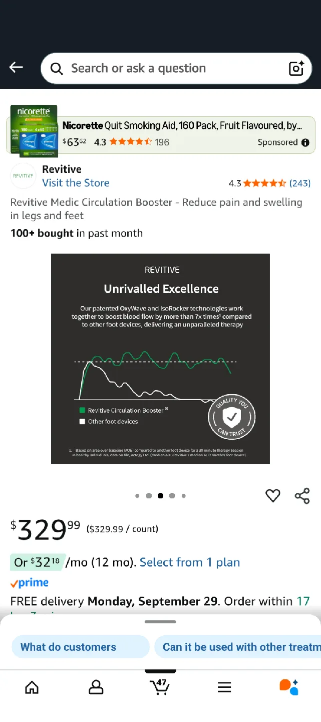 Revitive Medic Circulation Booster image indicator(4)