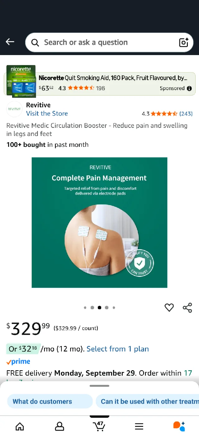 Revitive Medic Circulation Booster image indicator(5)