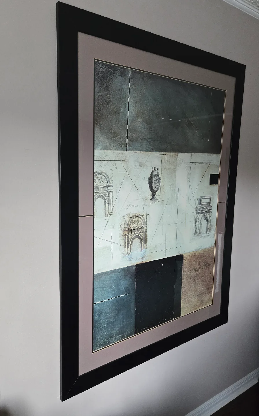 Oversized Modern Framed Wall Art image indicator(3)