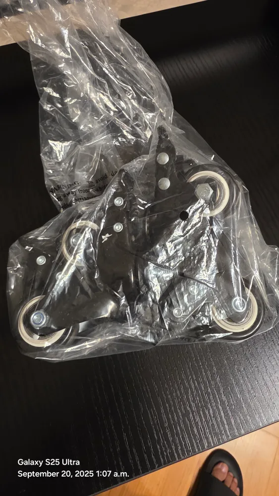 heavy duty black Metal Rolling Cart/stand image indicator(9)