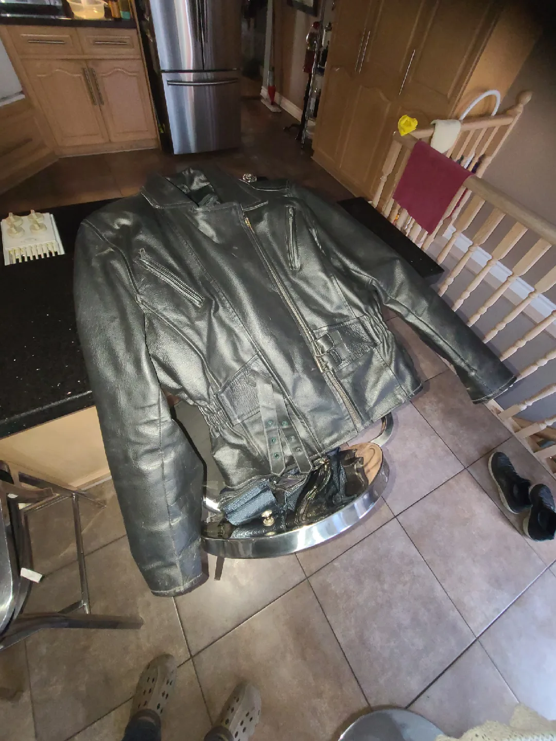 Black Leather Jacket - 2002 Collection image indicator(3)