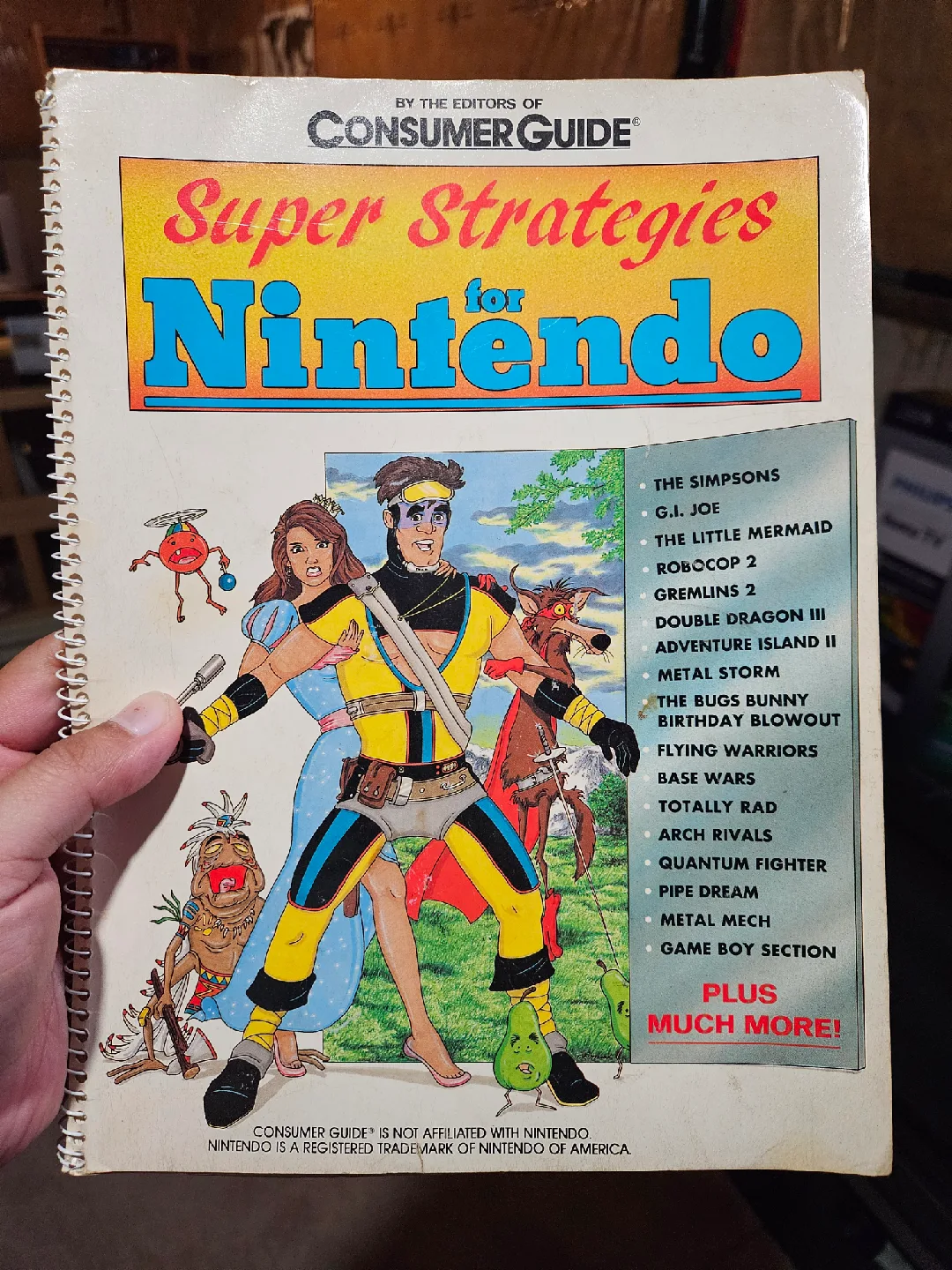 vintage Nintendo game strategy book thumbnail