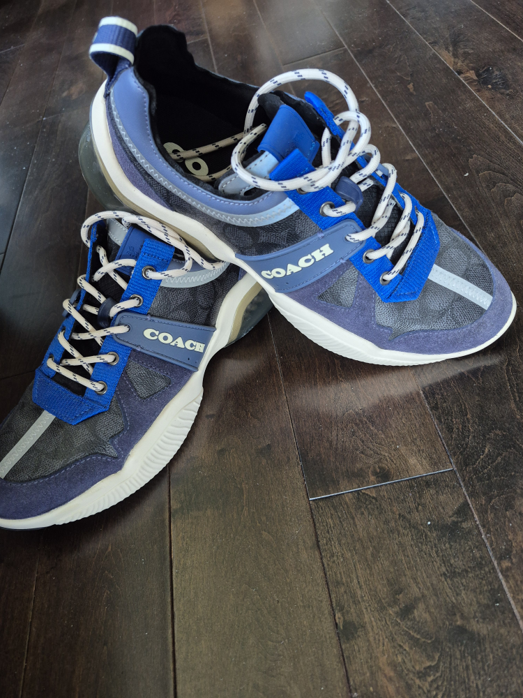 Coach Blue Sneakers 8.5mens - photo 3