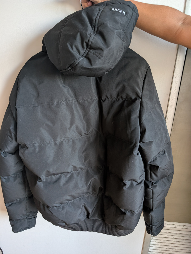 Super Goose Black Puffer Jacket - photo 3