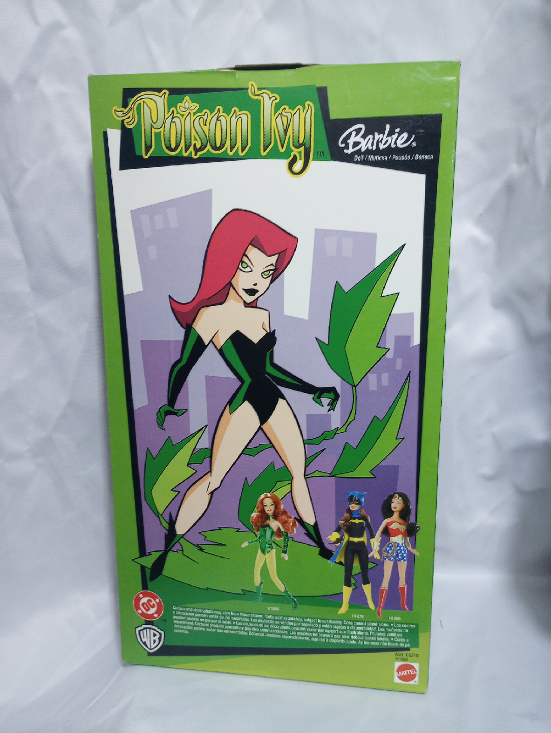 6 DC Barbie Superhero Dolls (New in Box) - photo 3