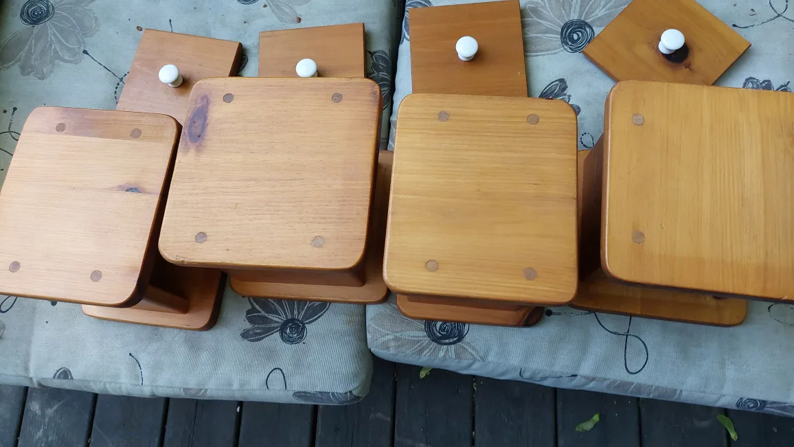 Wooden Kitchen Canister Set image indicator(3)