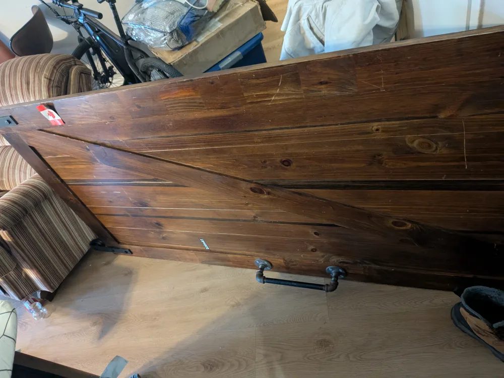 Rustic Wooden Barn Door thumbnail