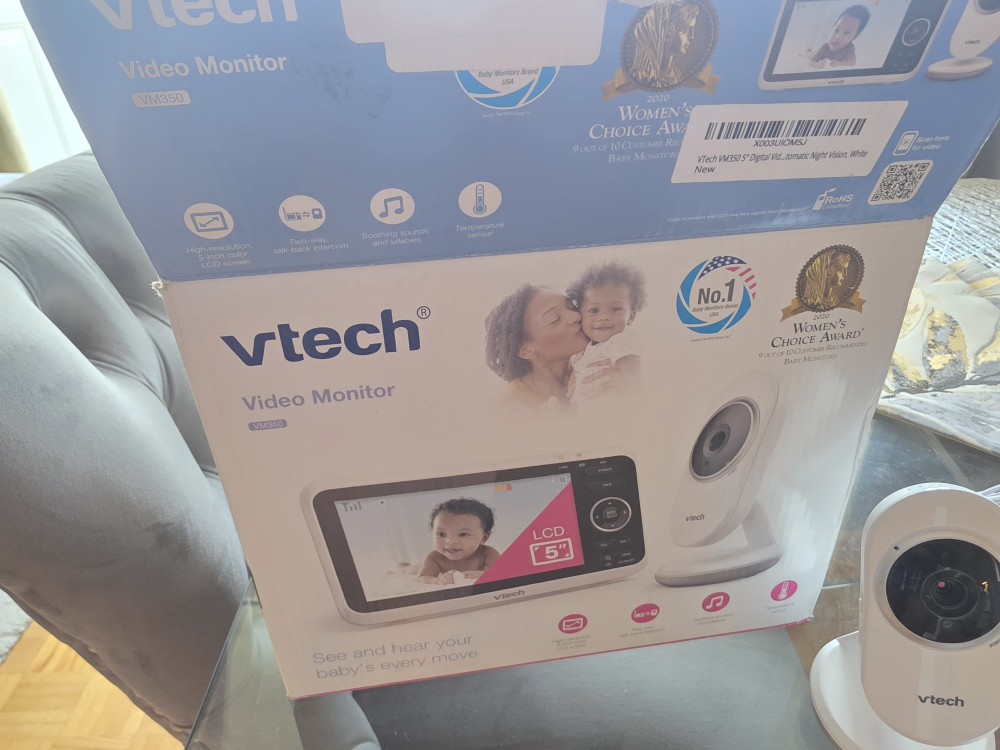VTech VM350 Video Baby Monitor - Like New