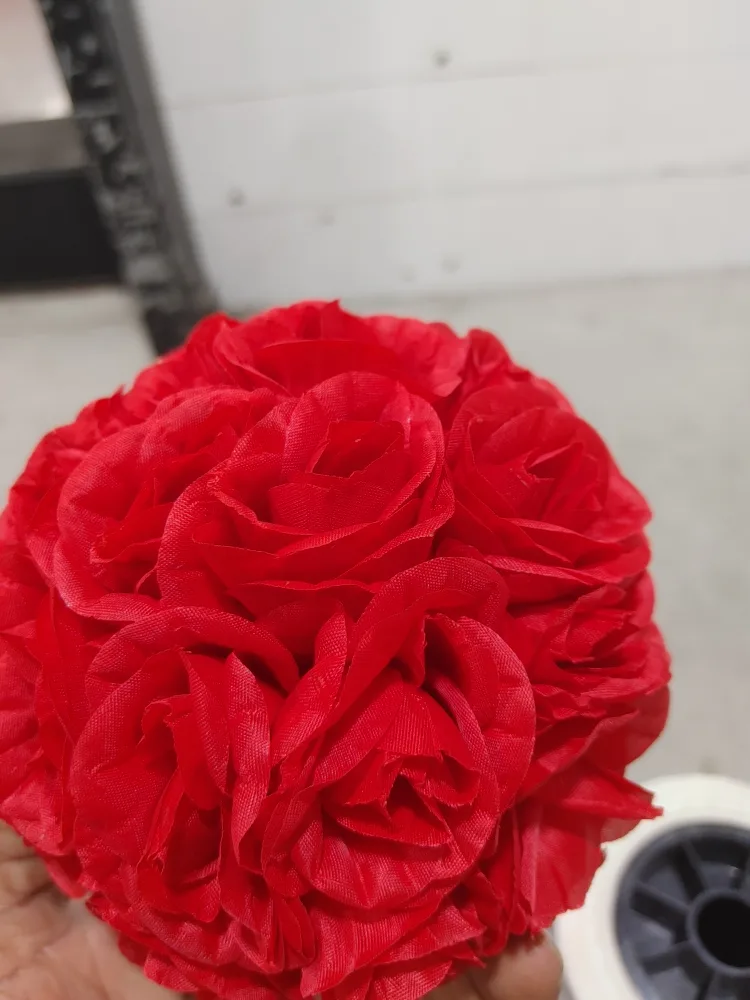 Red Rose Flower Ball thumbnail