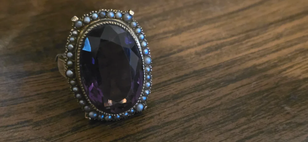 Vintage Amethyst Ring thumbnail