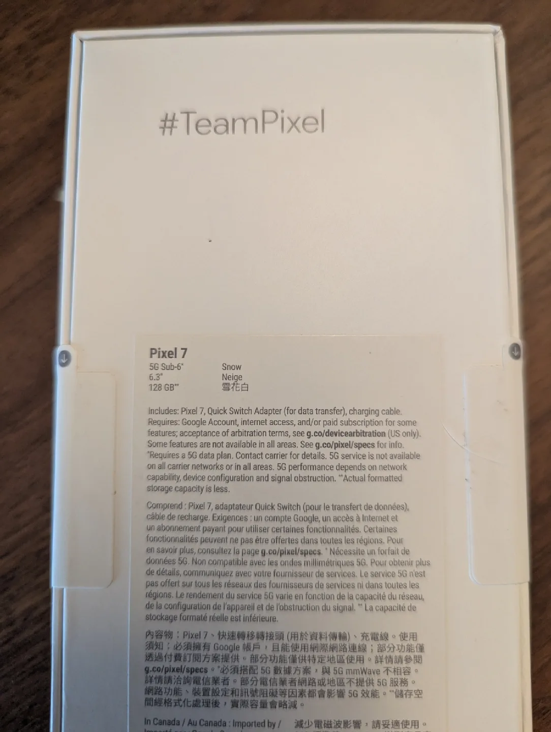 Google Pixel 7 - Brand New in Box! image indicator(2)