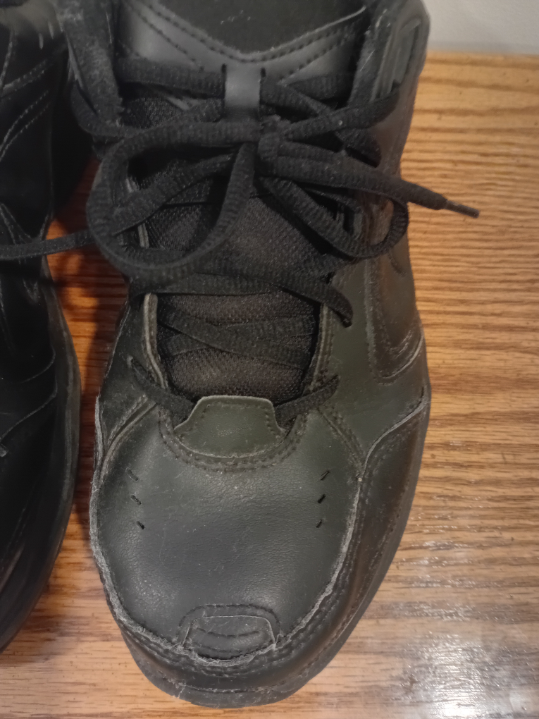 Nike Air Monarch Black Sneakers - photo 4