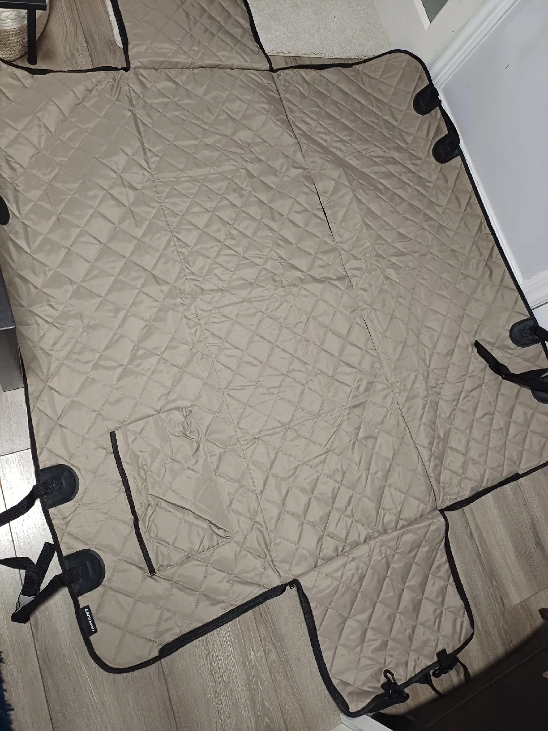 UrPower Dog Car Seat Cover - Beige image indicator(7)