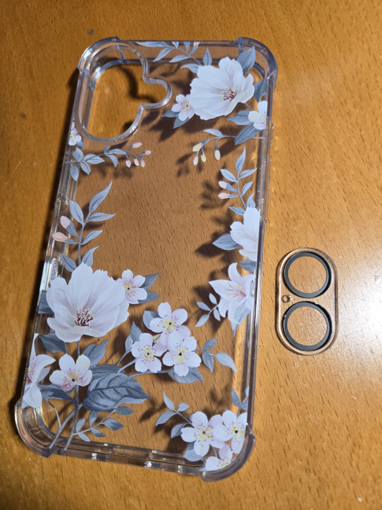 Floral iPhone 16 Case with Lens Protector - photo 2