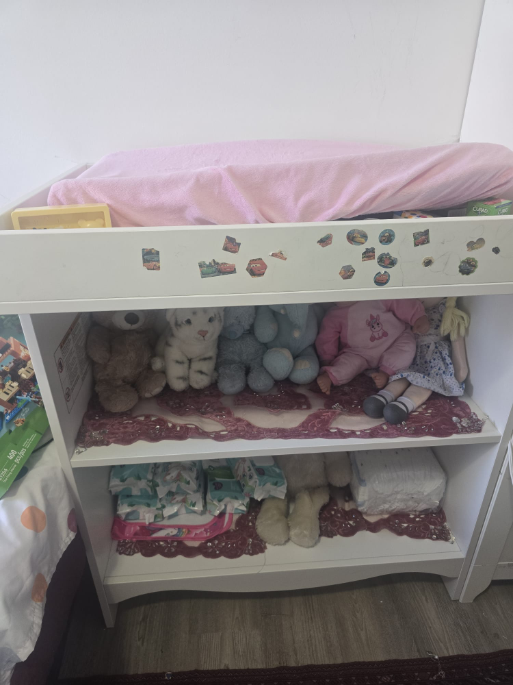 Baby Changing Table with Shelf - photo 5