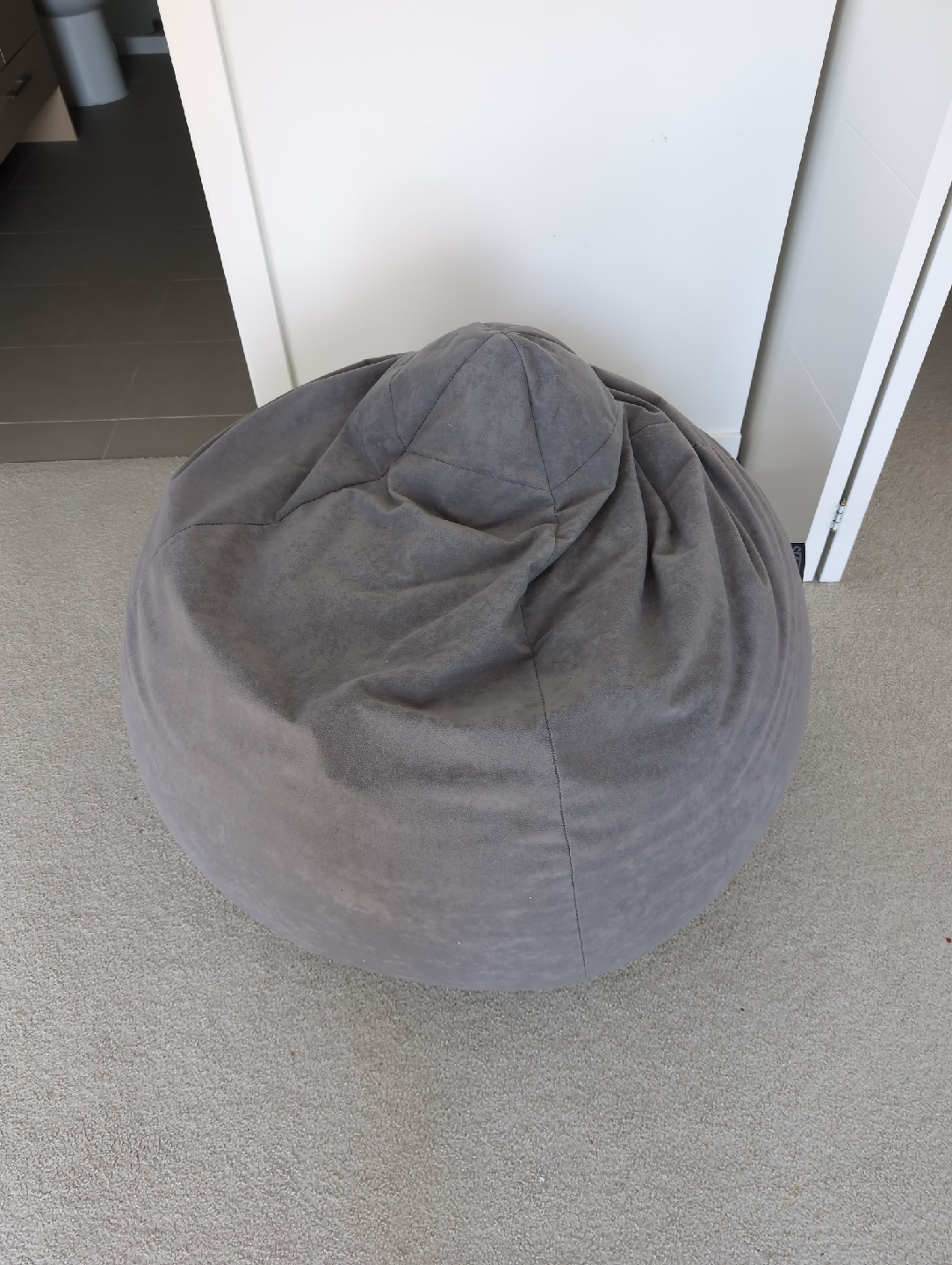 Grey Bean Bag Chair