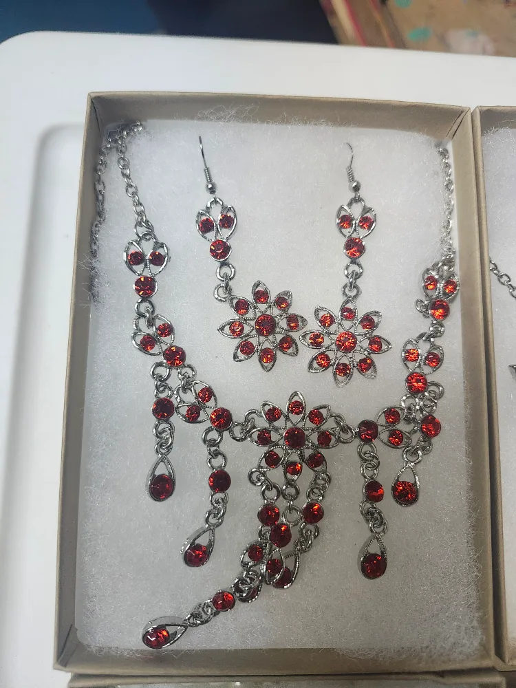 Necklace and Earrings Set image indicator(10)