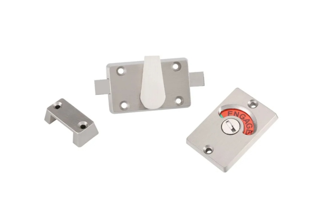 Stainless Steel Door Lock Indicator Vacant/Engaged - photo 2