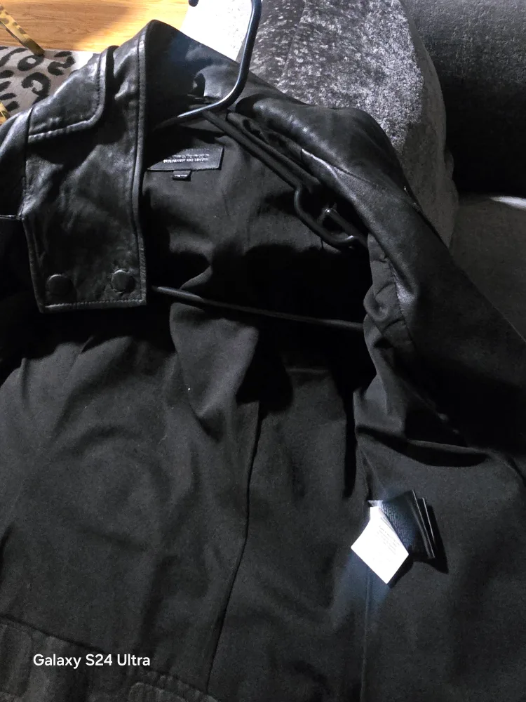 Mackage Black Leather Jacket Size xxs image indicator(5)