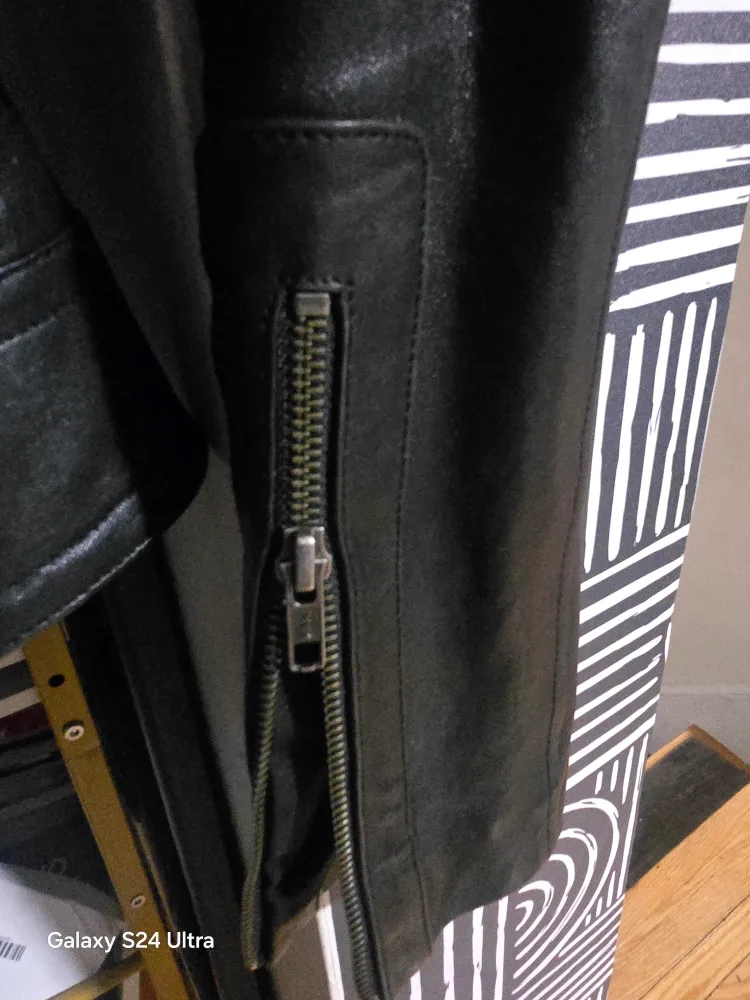 Mackage Black Leather Jacket Size xxs image indicator(7)