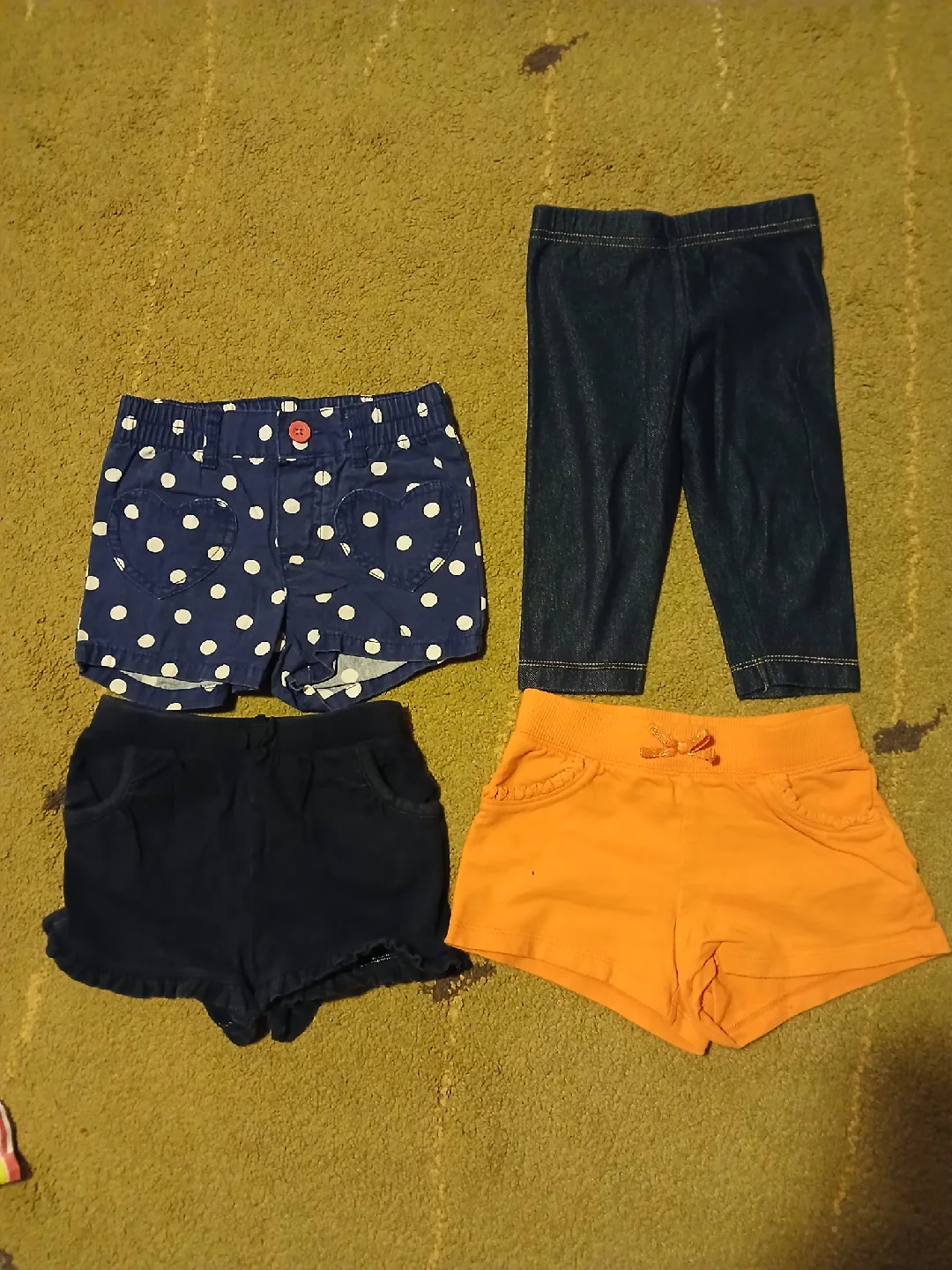 Toddler shorts and leggings thumbnail