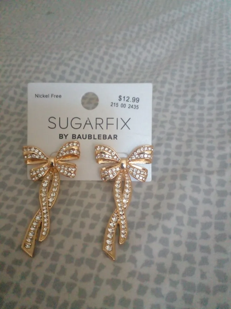 Sugarfix by Baublebar Bow Earrings thumbnail
