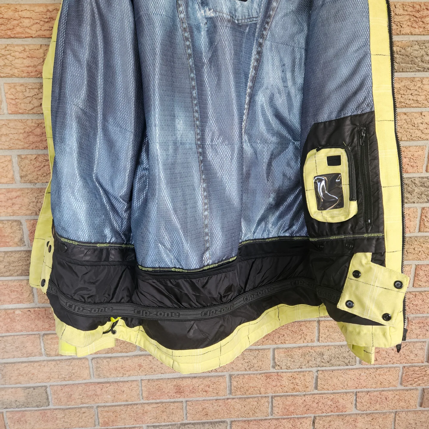 Ripzone X5 Womens Hooded Snowboarding Ski Zippered Jacket Size L image indicator(3)