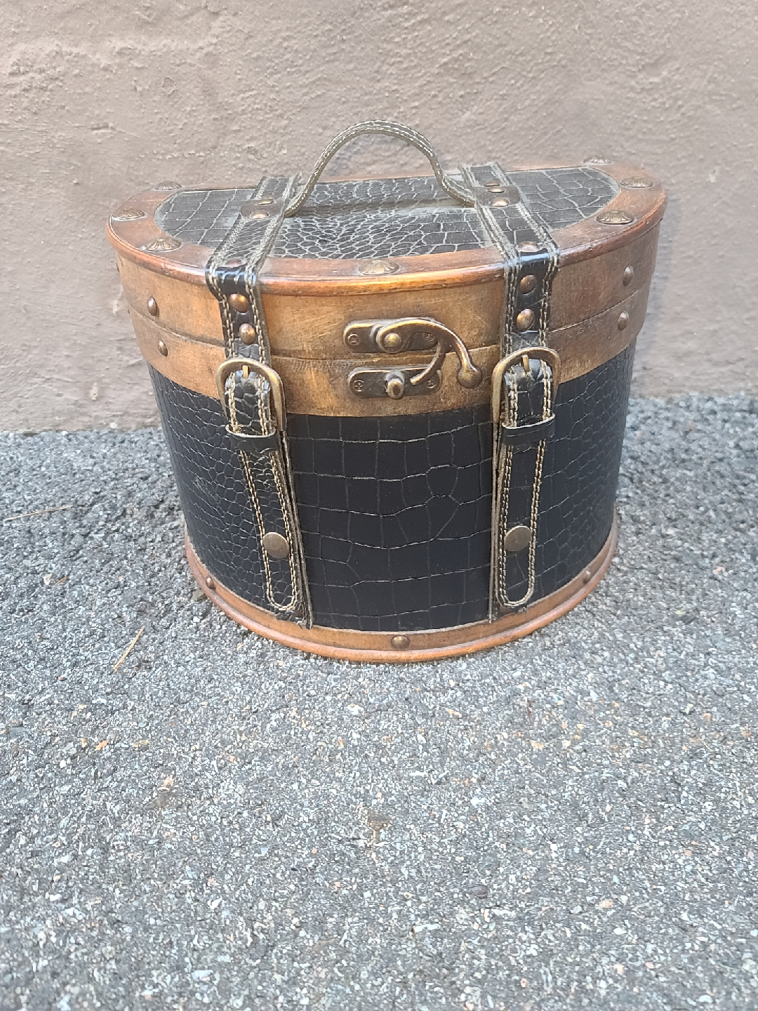 Decorative vintage Wooden Storage Trunk