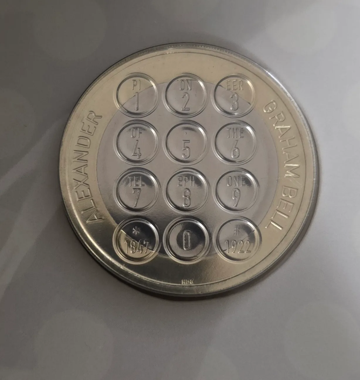 Alexander Graham Bell 2022 UK £2 Coin image indicator(3)