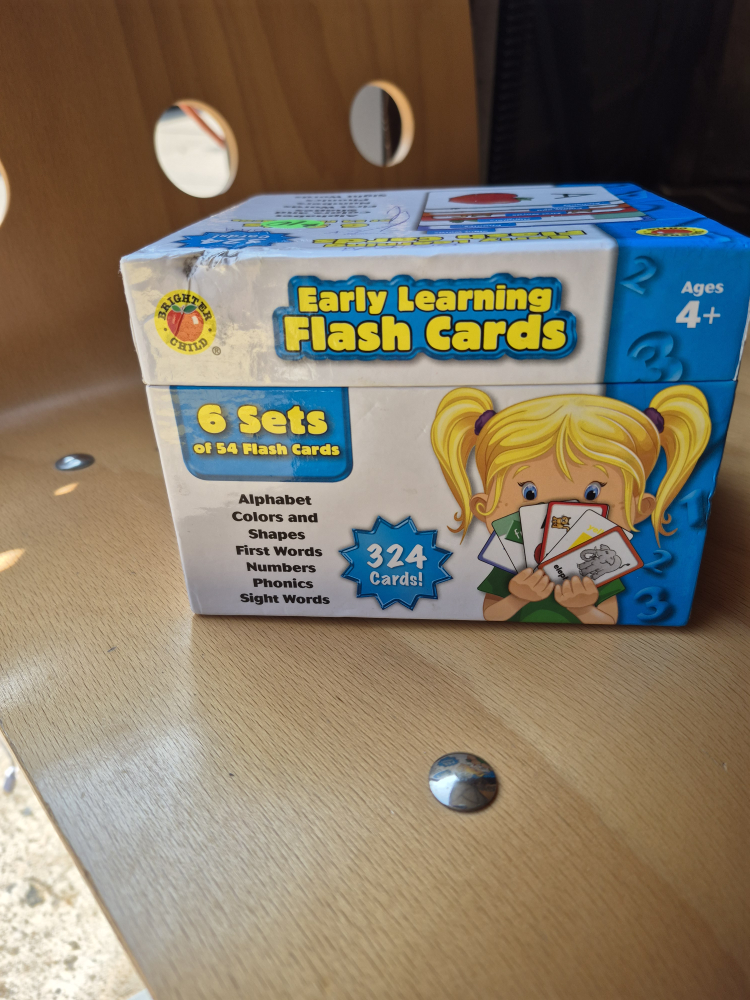Brighter Child Early Learning Flash Cards - Ages 4+