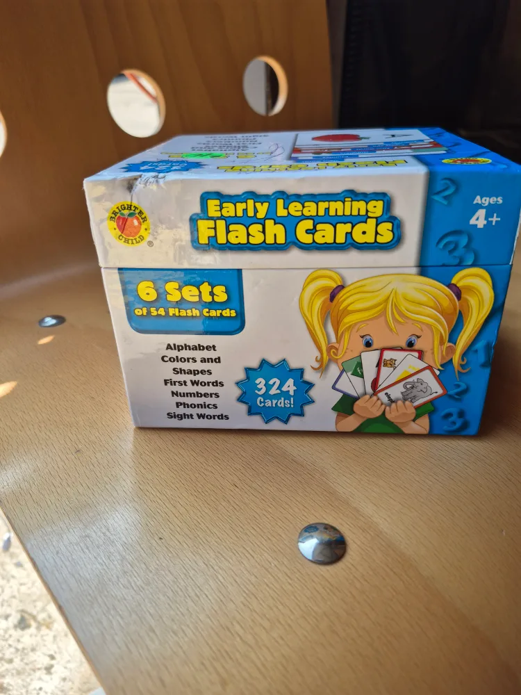 Brighter Child Early Learning Flash Cards - Ages 4+ thumbnail