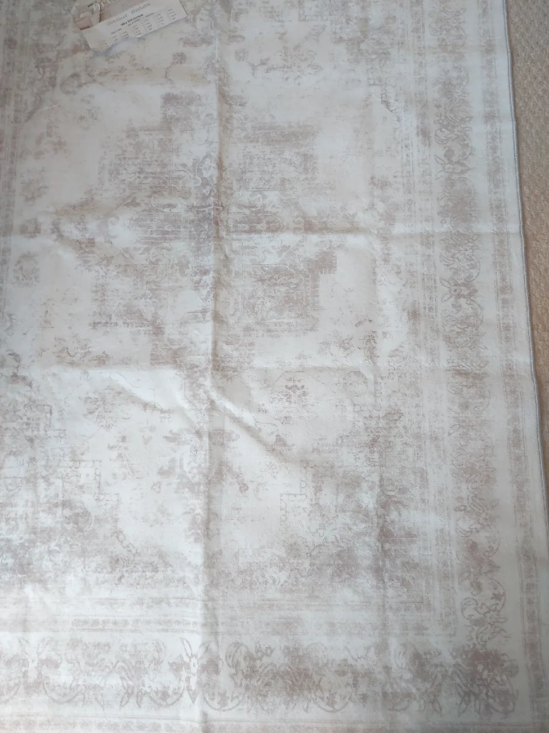 Area Rug 4×6ft washable brand new image indicator(3)