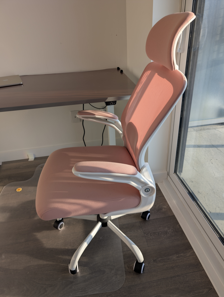 Pink Ergonomic Office Chair - photo 4