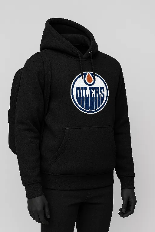 Edmonton Oilers Hoodie and Backpack Set - Grey thumbnail