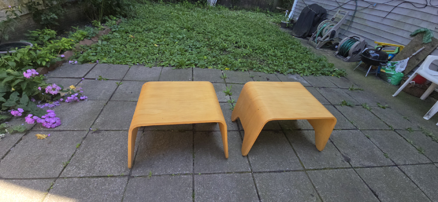 set Folkestorp Stool from Ikea, 1990