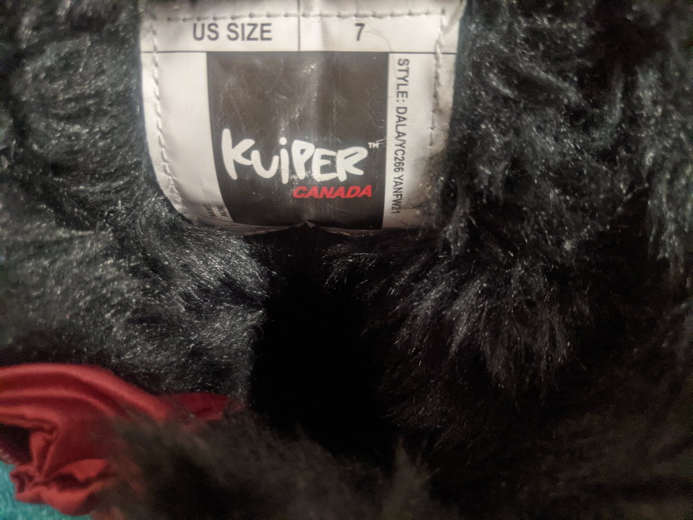 Kuiper Canada Winter Boots - Size 7 - photo 2
