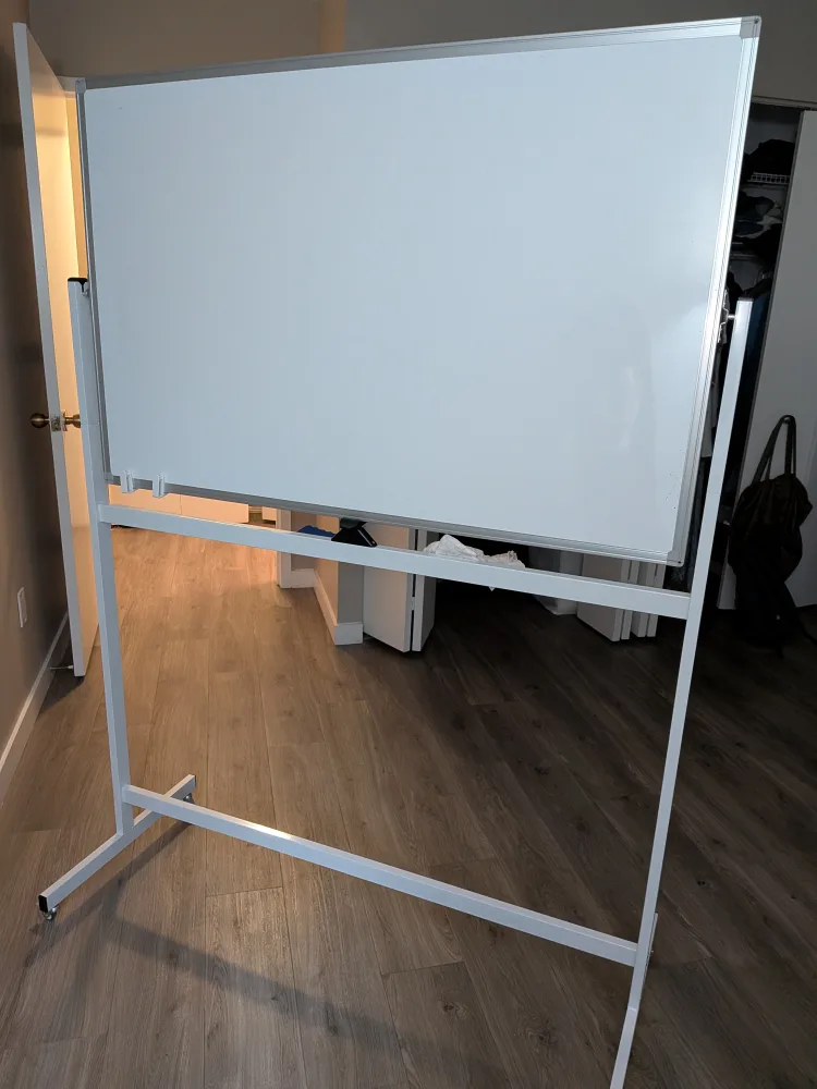 Rolling Whiteboard with Stand thumbnail