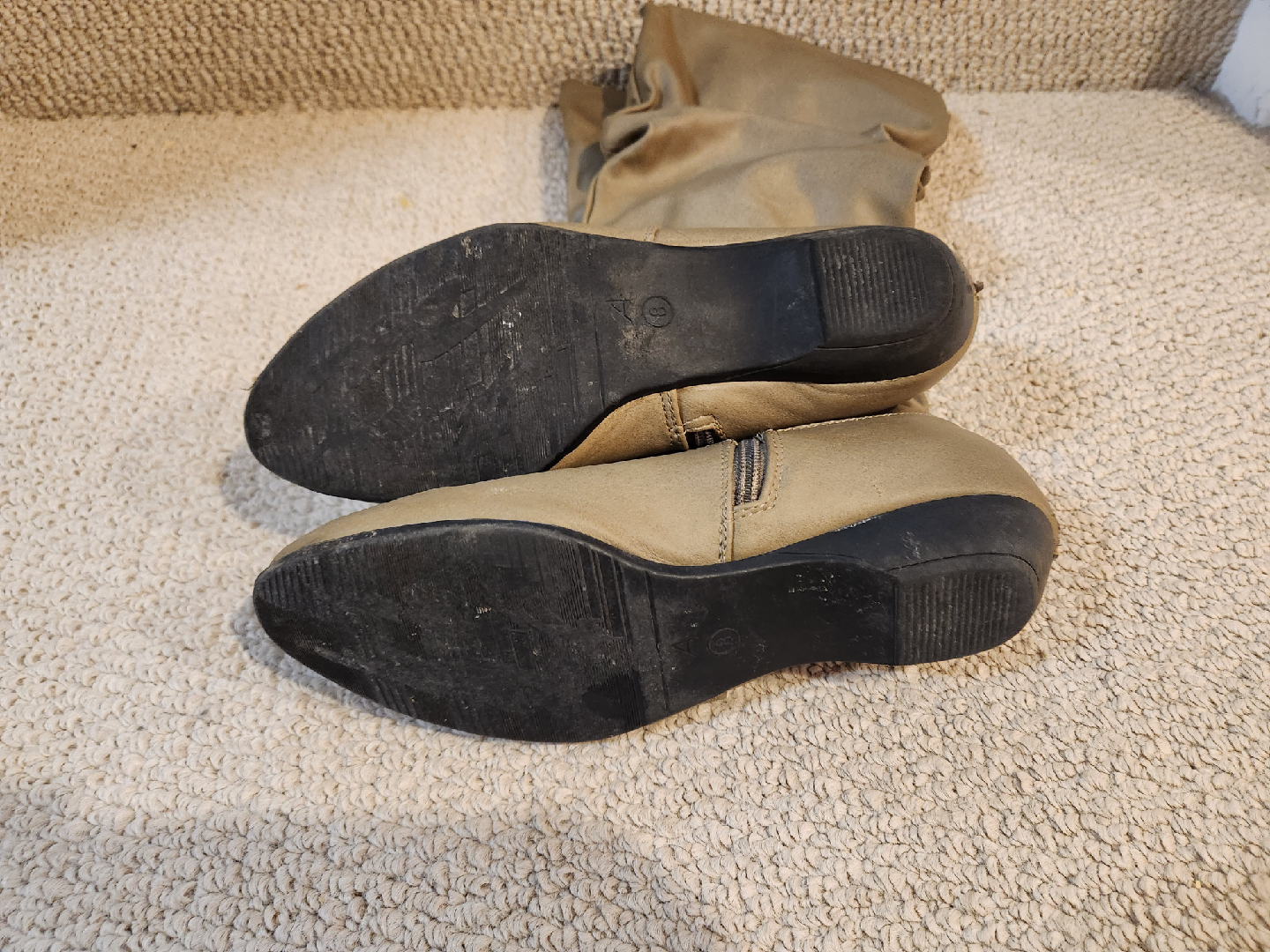 Taupe Boots - Size 8 - photo 3