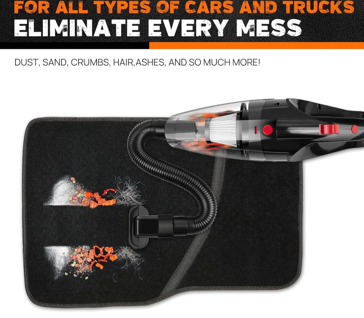 Brand New Most POWERFUL car vaccum cleaner. 14000 PA image indicator(5)