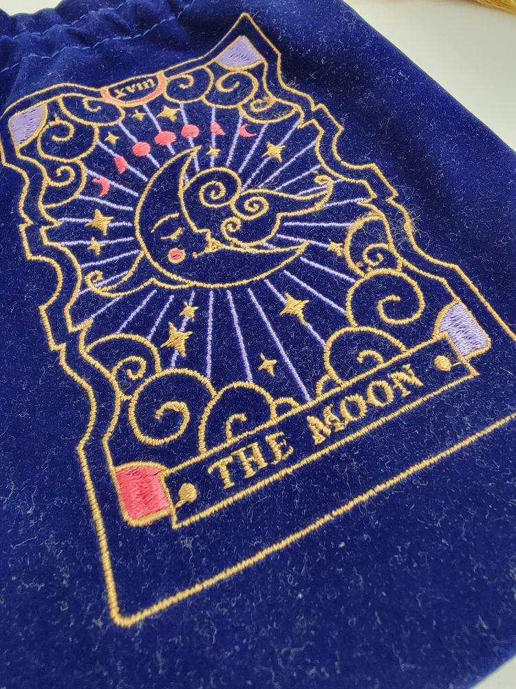 The Quirky Cup Collective Tarot Card Bag - The Moon image indicator(3)