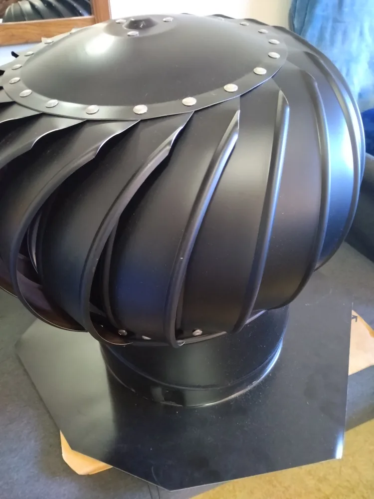 Black Turbine Roof Vent image indicator(2)