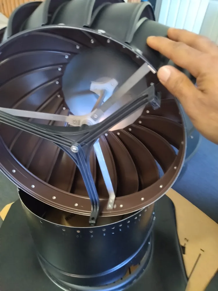 Black Turbine Roof Vent image indicator(3)