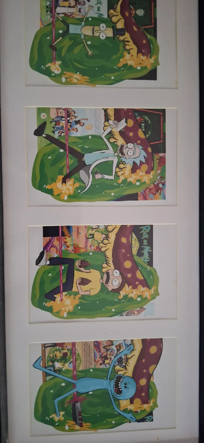 Rick and Morty Framed Art image indicator(2)
