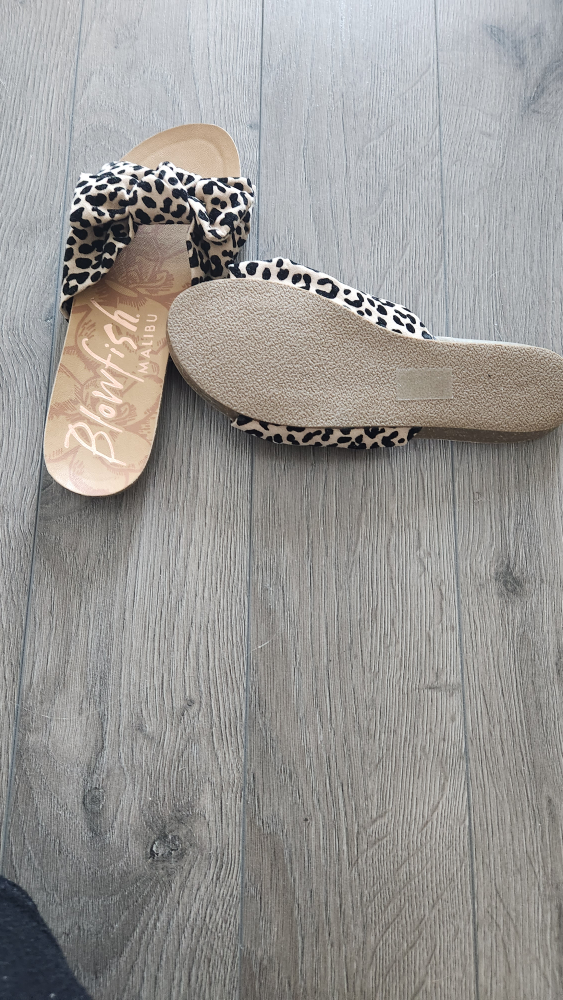 Blowfish Malibu Leopard Print Slides - photo 2